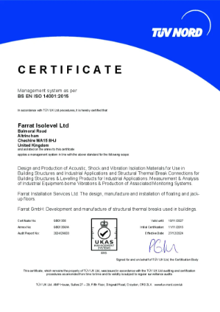 ISO 14001 (Farrat Isolevel)