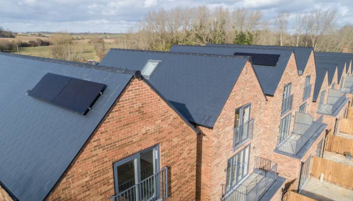 Cedral facades and roofing provided the perfect finish for exclusive housing development