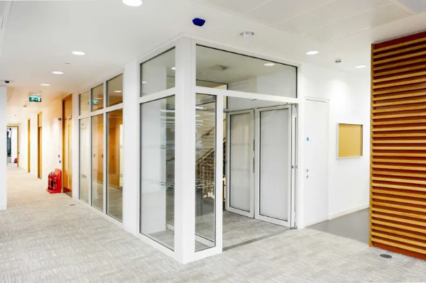 EI120 Single Glazed Partition System - Glazed Partition Panels