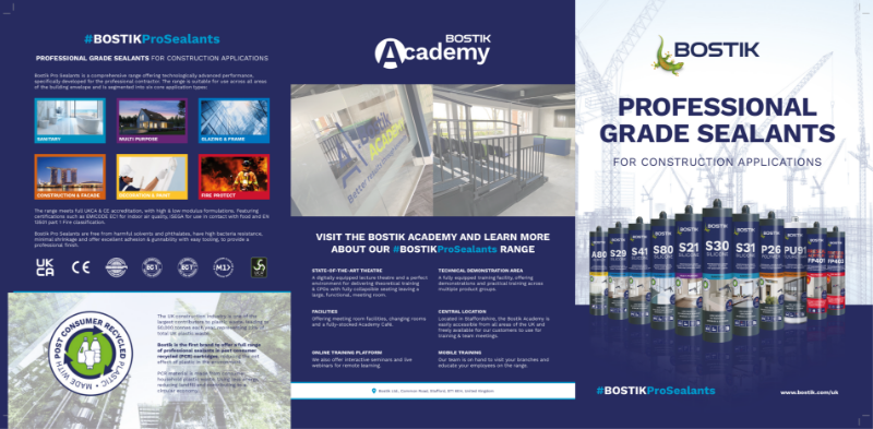 Bostik Professional Grade Sealants Brochure