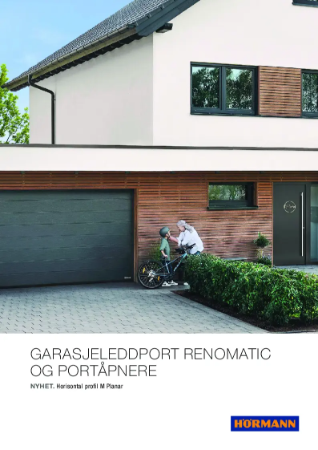 Garasjeleddport RenoMatic og Portåpnere