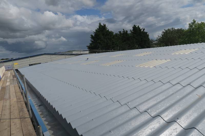 Asbestos Roof Coating & Metal Gutter Lining by Liquasil Ltd