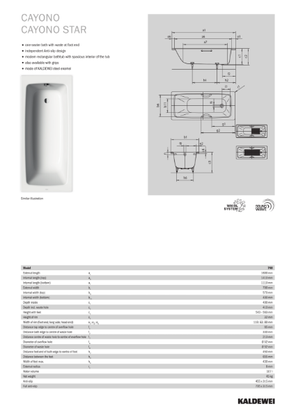 2748_748_Cayono_Technical Data Sheet