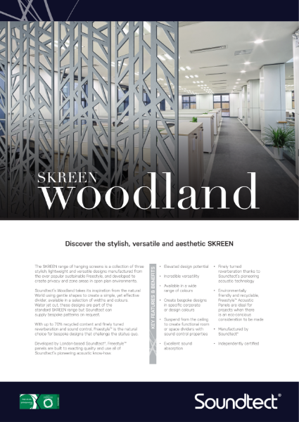 Woodland Specification Sheet