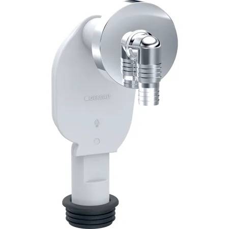 Geberit concealed trap for devices, with one connection