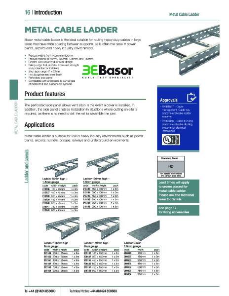 Metal Ladder Catalogue