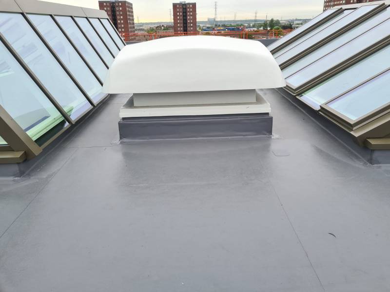 OptiPlan-MF42 Mech Fix Single Ply - Warm Roof Build Up