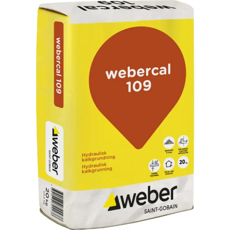 Rapatut Julkisivut - Webercal 109 Hydraulinen Kalkkipohja