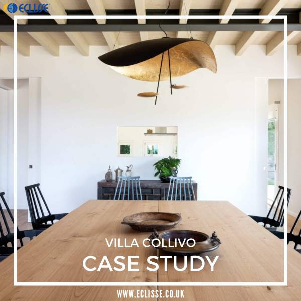 Villa Collivo includes ECLISSE Pocket Door and Flush Doors into the design