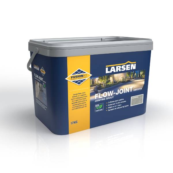 Fusion XT Flow-Joint Smooth Eco BS 7533 Type 40 Jointing Mortar - Natural, Buff & Charcoal