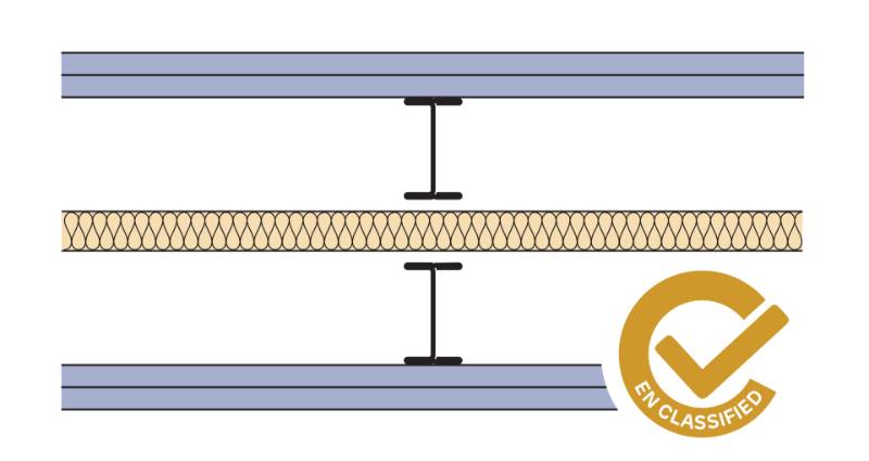Siniat Twin Frame Partition Twin(UB)-IS70B-215dB-50G(210)