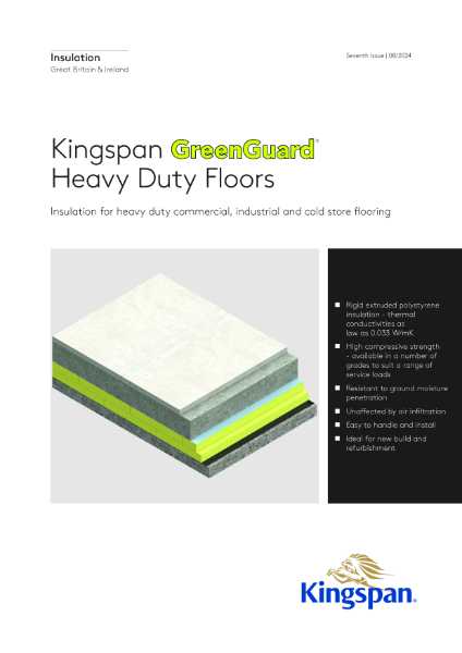 Kingspan GreenGuard Heavy Duty Floors - 08/24