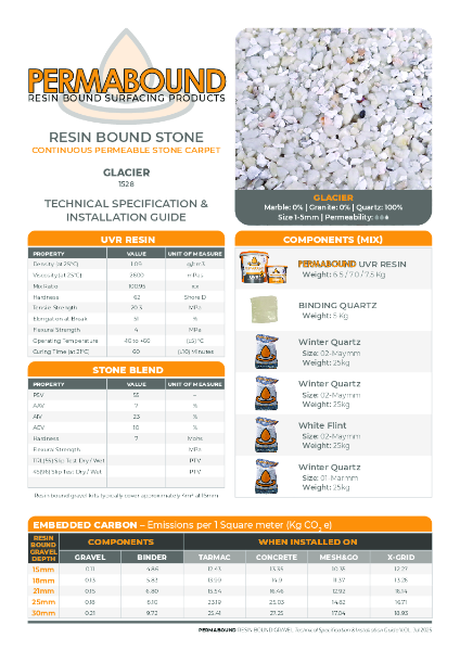 Glacier_1528_Resin_Bound_Stone_TDS_PERMABOUND_V-OL