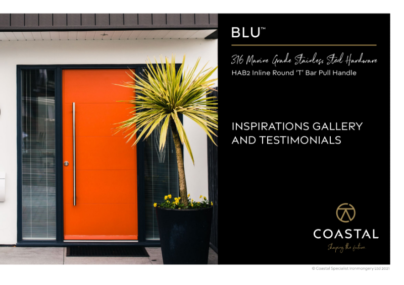 BLU™ - HAB2 Inline Round 'T' Bar Pull Handle Inspiration Gallery