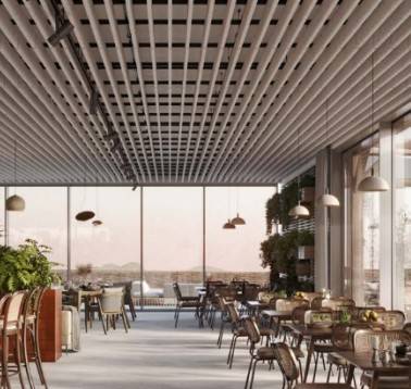 HERADESIGN® Linear Element - Ceiling Baffle