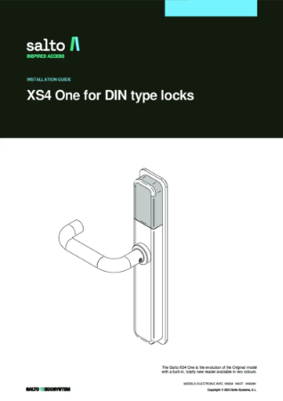 Installation Guide XS4 One EU DIN