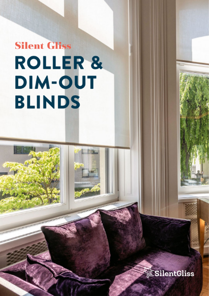 Roller and Dimout Blinds Brochure by Silent Gliss
