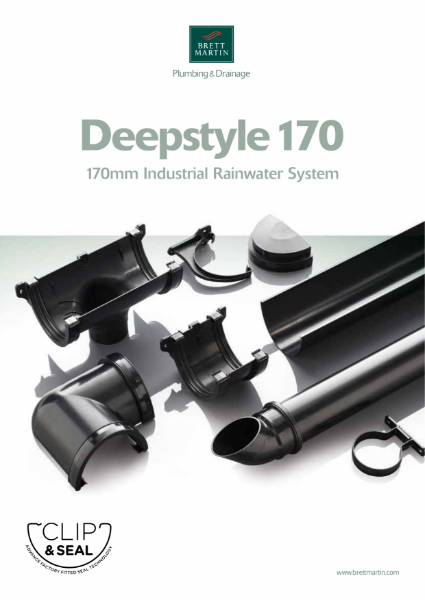 Deepstyle 170 - 170mm Industrial Rainwater System