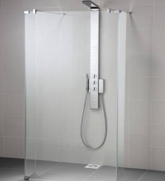 Synergy - 700 mm Dual Access Wet Room Panel With Return
