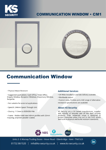 Communication Window 1