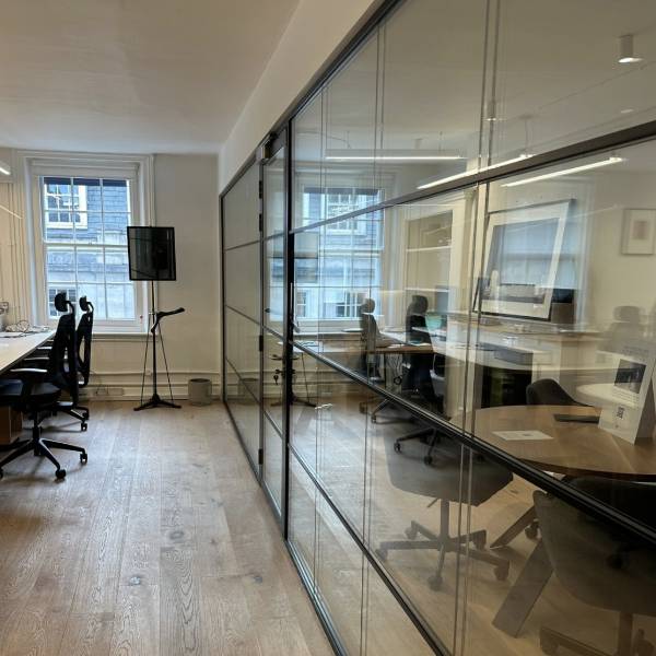 Quartz - Frameless Double Glazed 54mm Partition Panels - frameless, glazed, acoustic, 