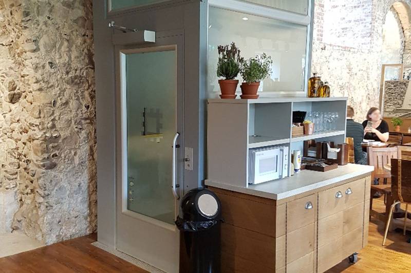 Aritco PublicLift Access - Castle on the Hill Use Gartec Lift for Access to New Exhibition