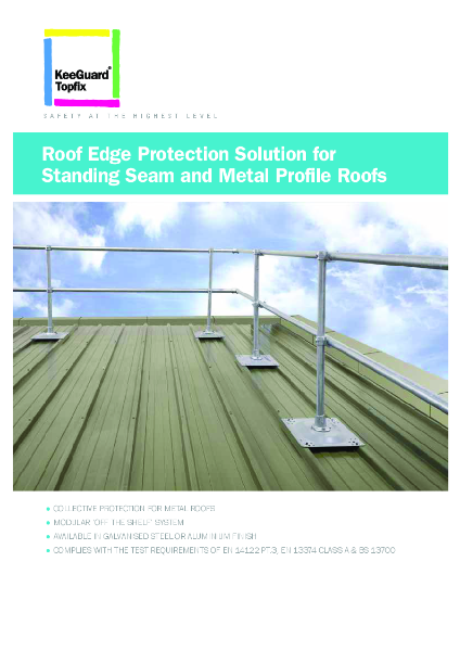 Kee Guard® Topfix Sales Brochure