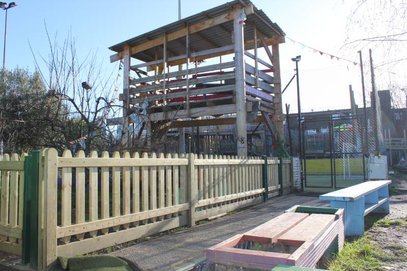 Playtime® Timber fencing and gates create a safe and secure play environment at Lollard Street Playground