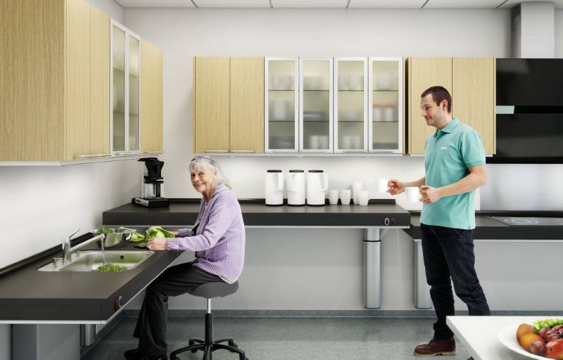 Lift for Kitchen Worktop, electrically height adjustable -&nbsp;RK1012