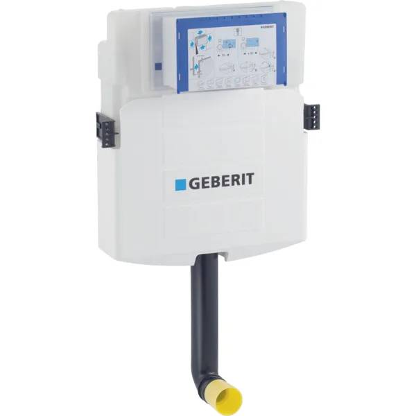 Geberit Sigma concealed cistern 12 cm, 6 / 3 litres, ship model, with front actuation - Concealed Cistern, Ship Model