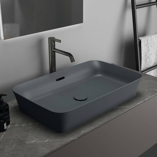 Ideal Standard Ipalyss 65 cm Rectangular Vessel Washbasin With Overflow