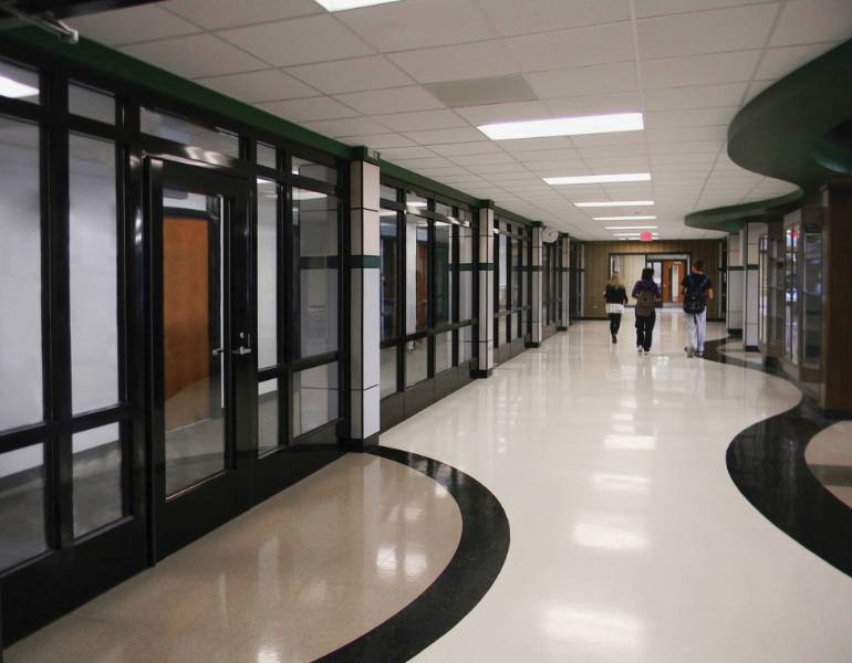 Fire Rated Glass Provides Privacy, Daylight at Ridgewood High