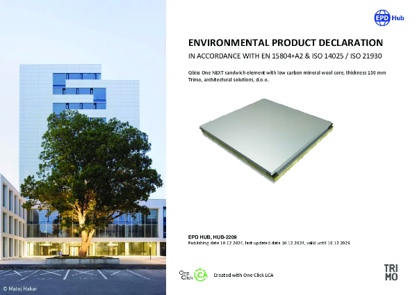 EPD Qbiss One NEXT 150 - production SLO