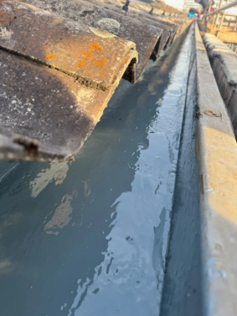 RapidRoof Gutter commercial gutter refurbishment