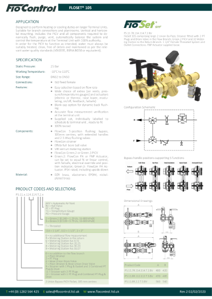 FloSet 105