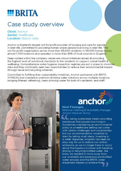 BRITA VIVREAU | Anchor Healthcare Case Study