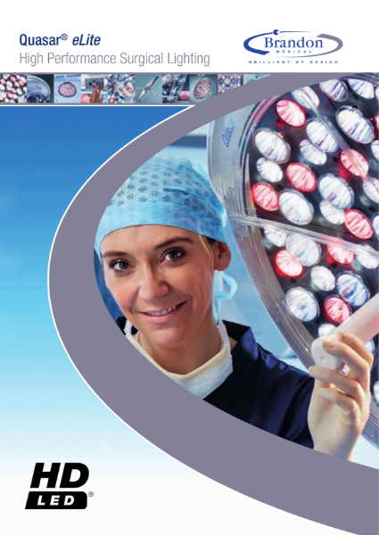 Quasar® eLite
High Performance Surgical Lighting