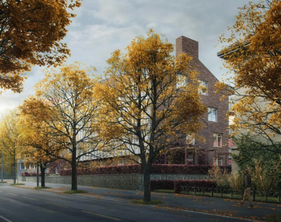 Nobels gate 16 på Frogner av Veslefrikk Eiendom