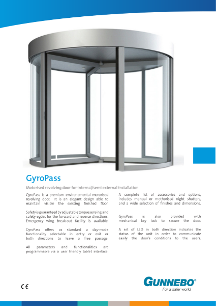 GyroPass Revolving Door