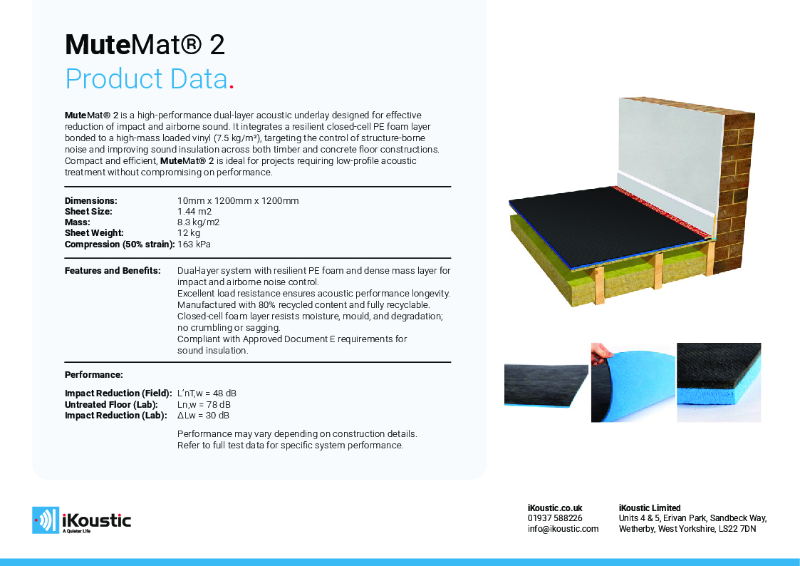MuteMat® 2 Data Sheet