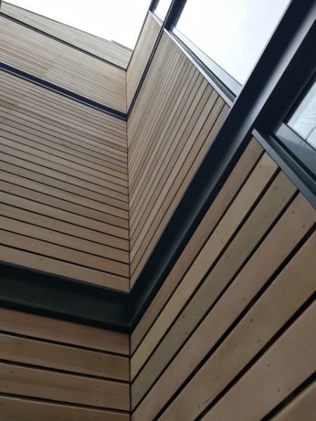 Canadian Western Red Cedar Timber Cladding Case Study - NORclad - Barley Mow Workspace