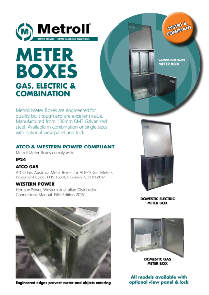 Metroll Meter Boxes Design Guide