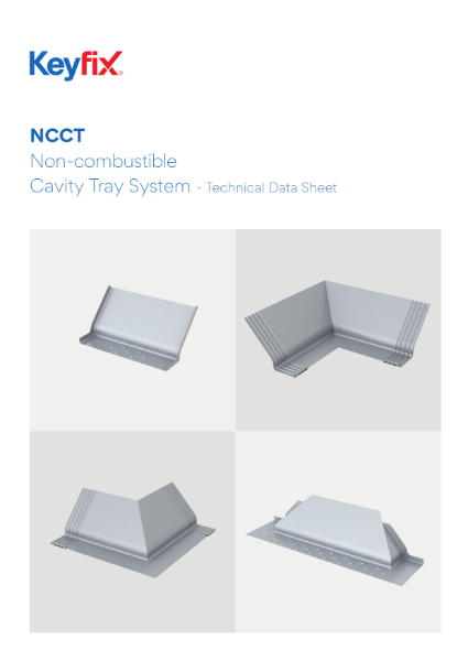 Non-combustible Cavity Tray Datasheet