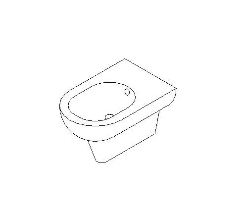 Veggmontert bidet