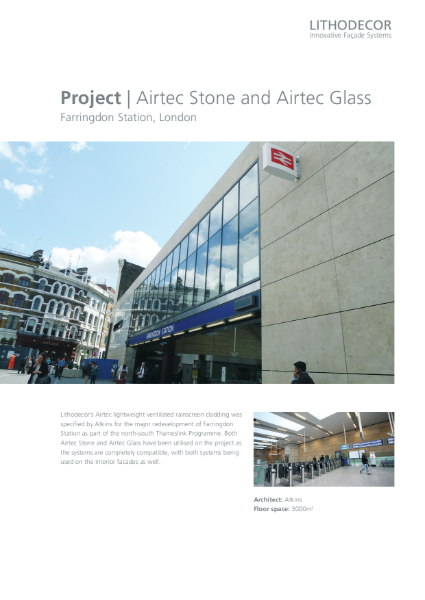 Farringdon Station project report