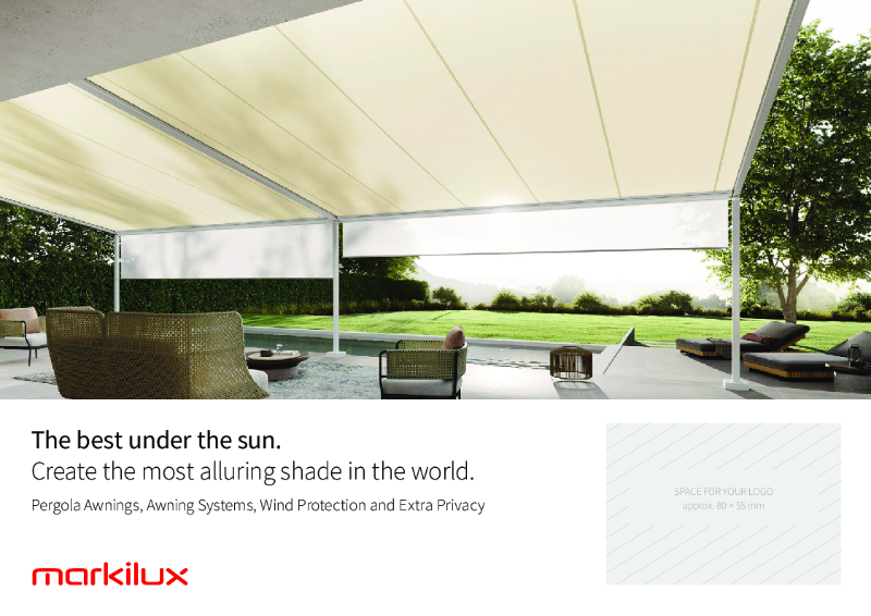 Markilux Pergola Awnings and Systems