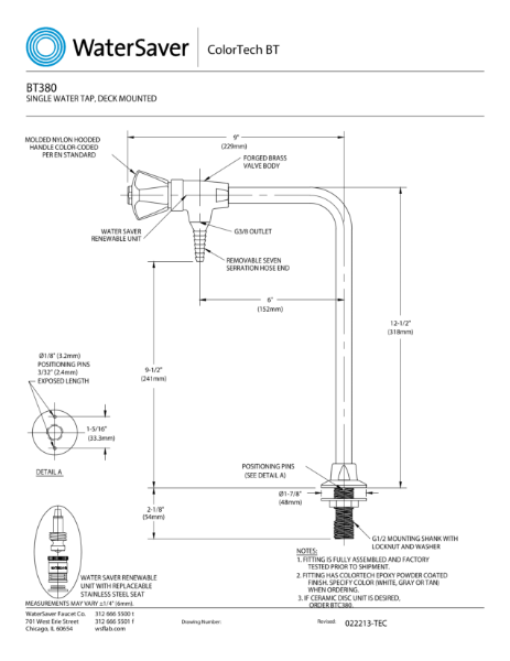 BT380 Drawing