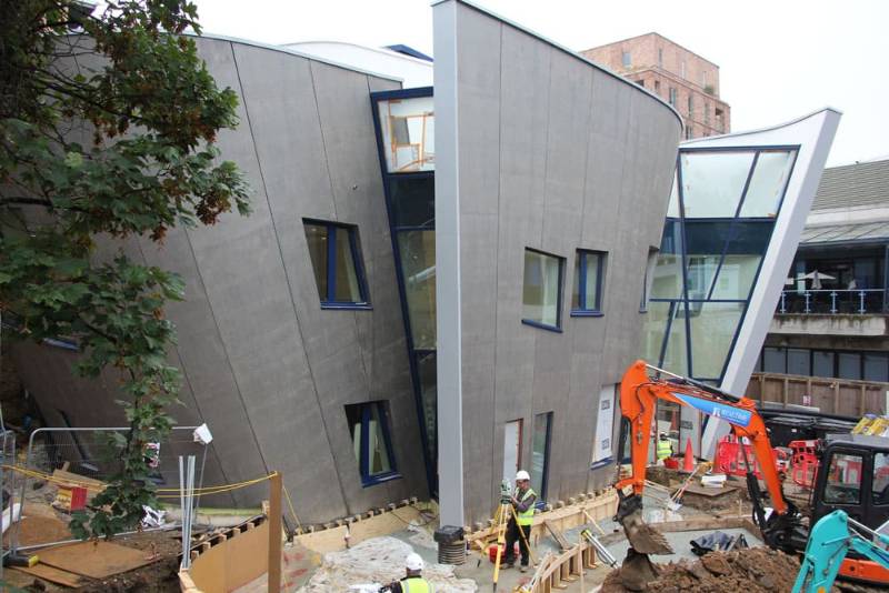 FIREFLY® Barriers Conform To Complex Shape Of Latest Maggie’s Cancer Centre