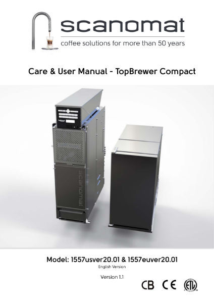 TopBrewer Compact Series - User Manual