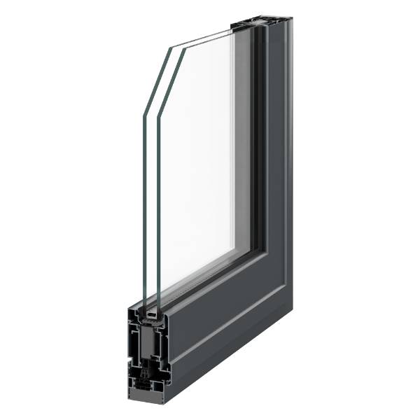 58BD HI Residential Door System - Aluminium Rebated Door